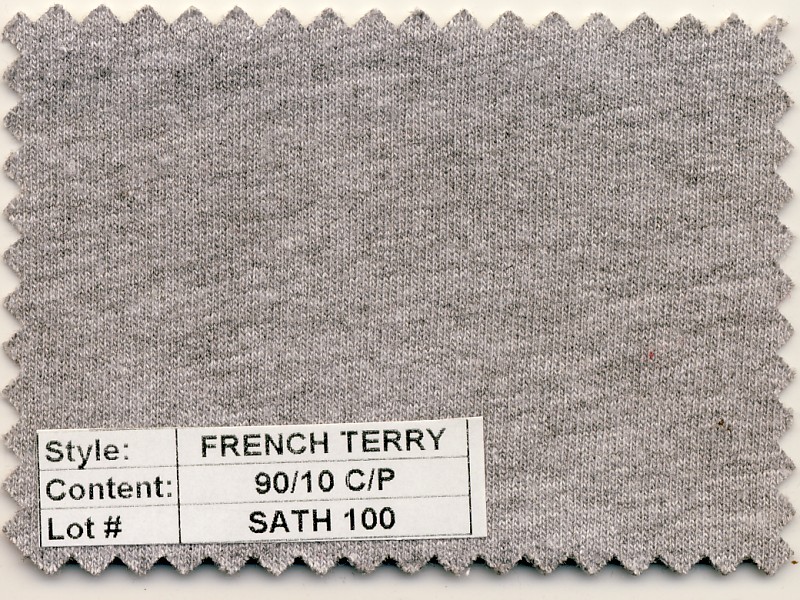 French Terry 90/10 Cotton Poly 12 oz